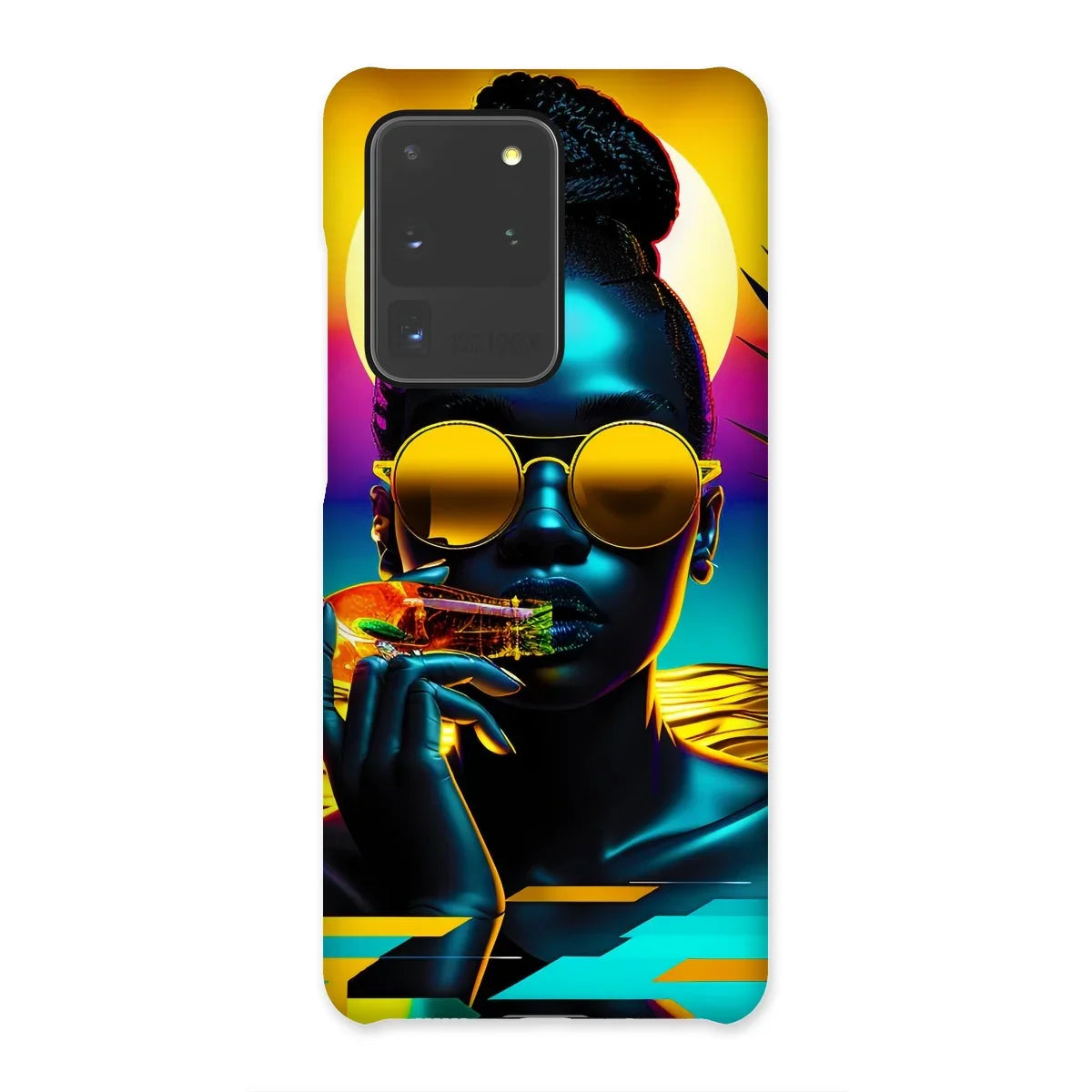 Tropical Sunset Dreams : Neon Vibes  Snap Phone Case - D'Sare