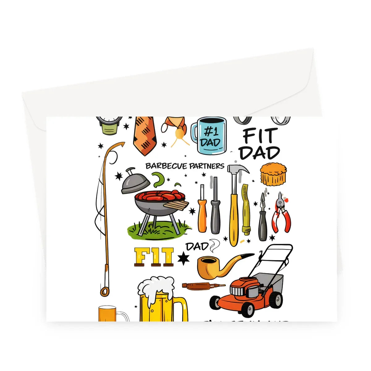 Dad Greeting Card - D'Sare