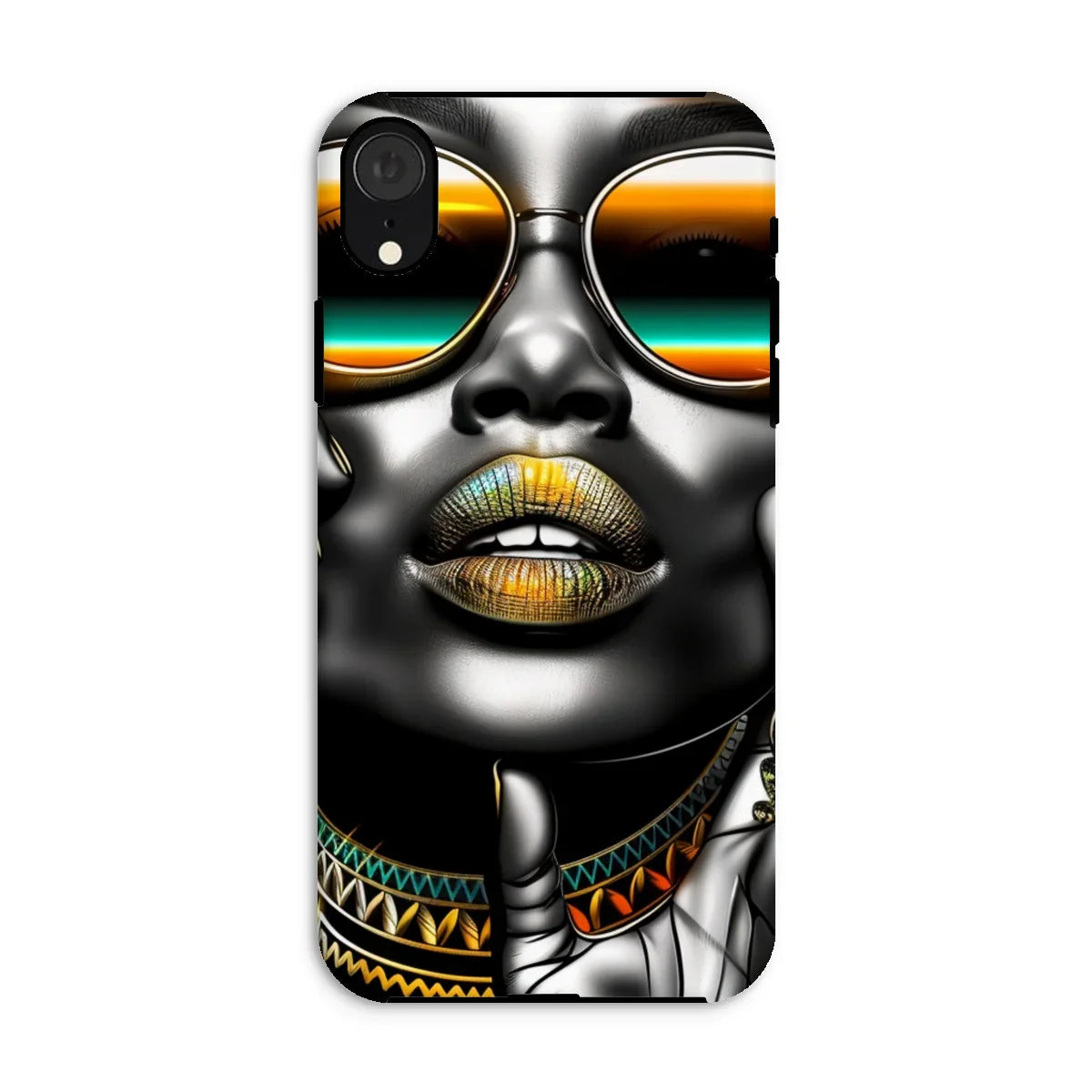 Vibrant Flow Girl Tough Phone Case - D'Sare