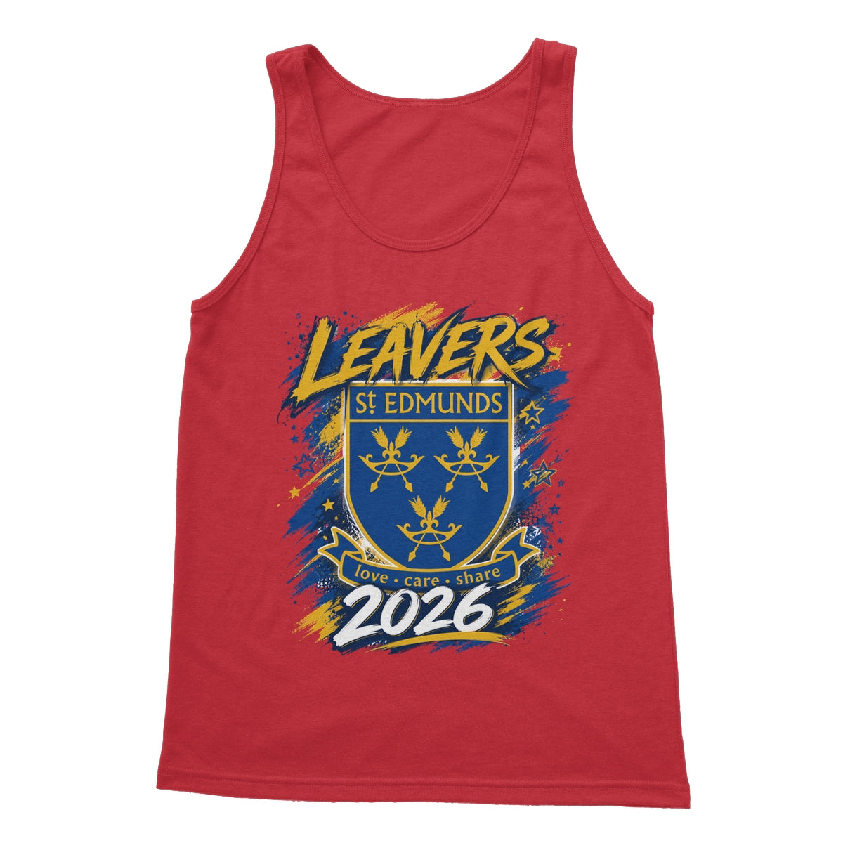 St Edmunds School Leavers 2026 Softstyle Tank Top by Prodigi