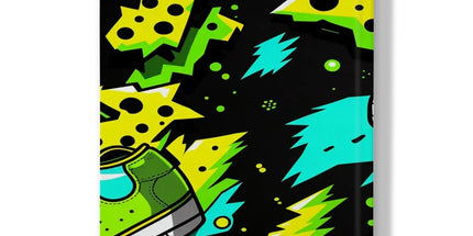 Electric Kicks Art: Urban Pop Art Explosion, Graffiti Hardback Journal by Prodigi