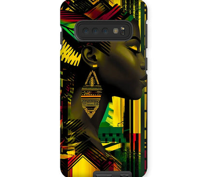 African Print Empress  Tough Phone Case - D'Sare