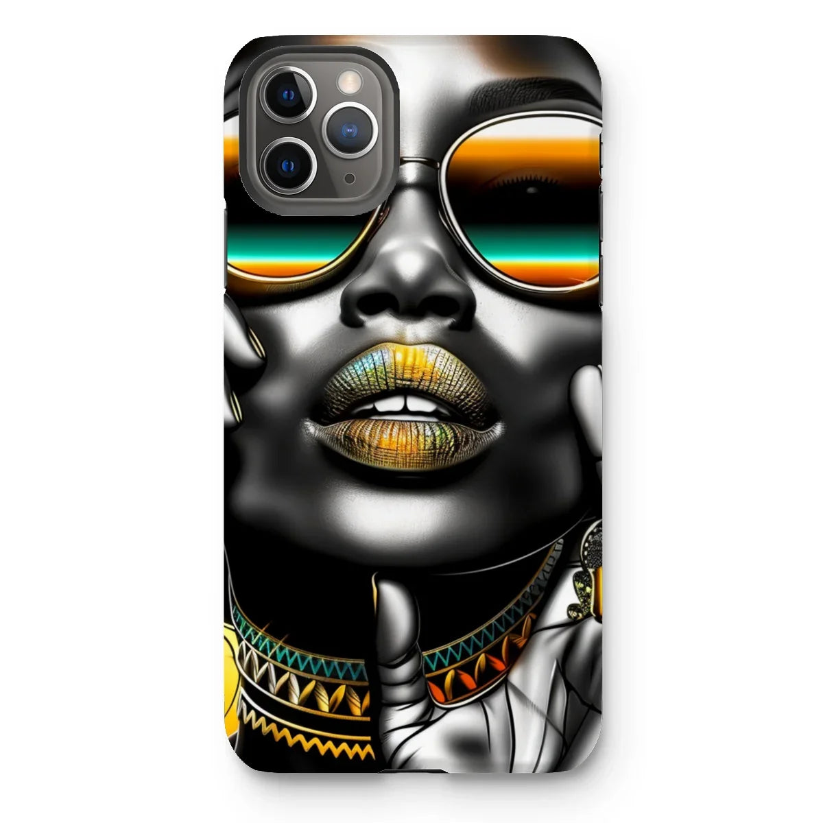 Vibrant Flow Girl Tough Phone Case - D'Sare