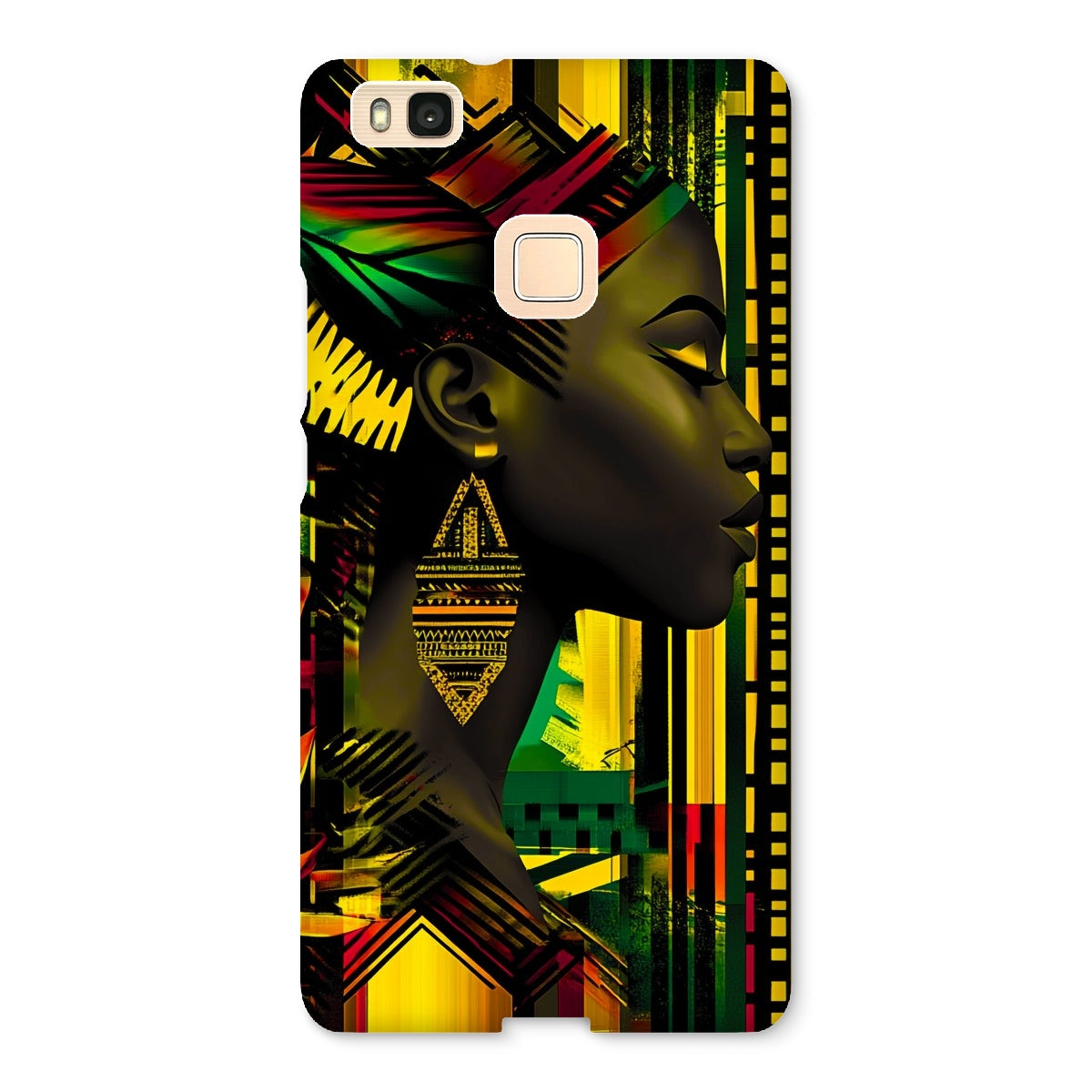 African Print Empress  Snap Phone Case - D'Sare