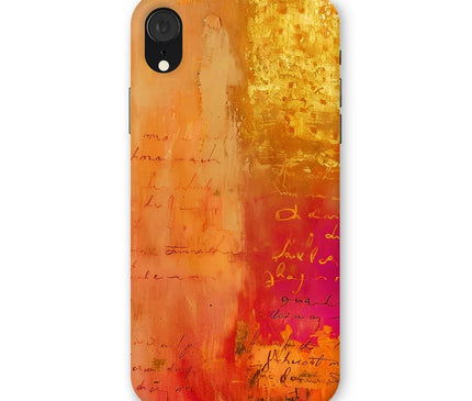 Warm Amber Seranade Snap Phone Case Eclectic Art - D'Sare