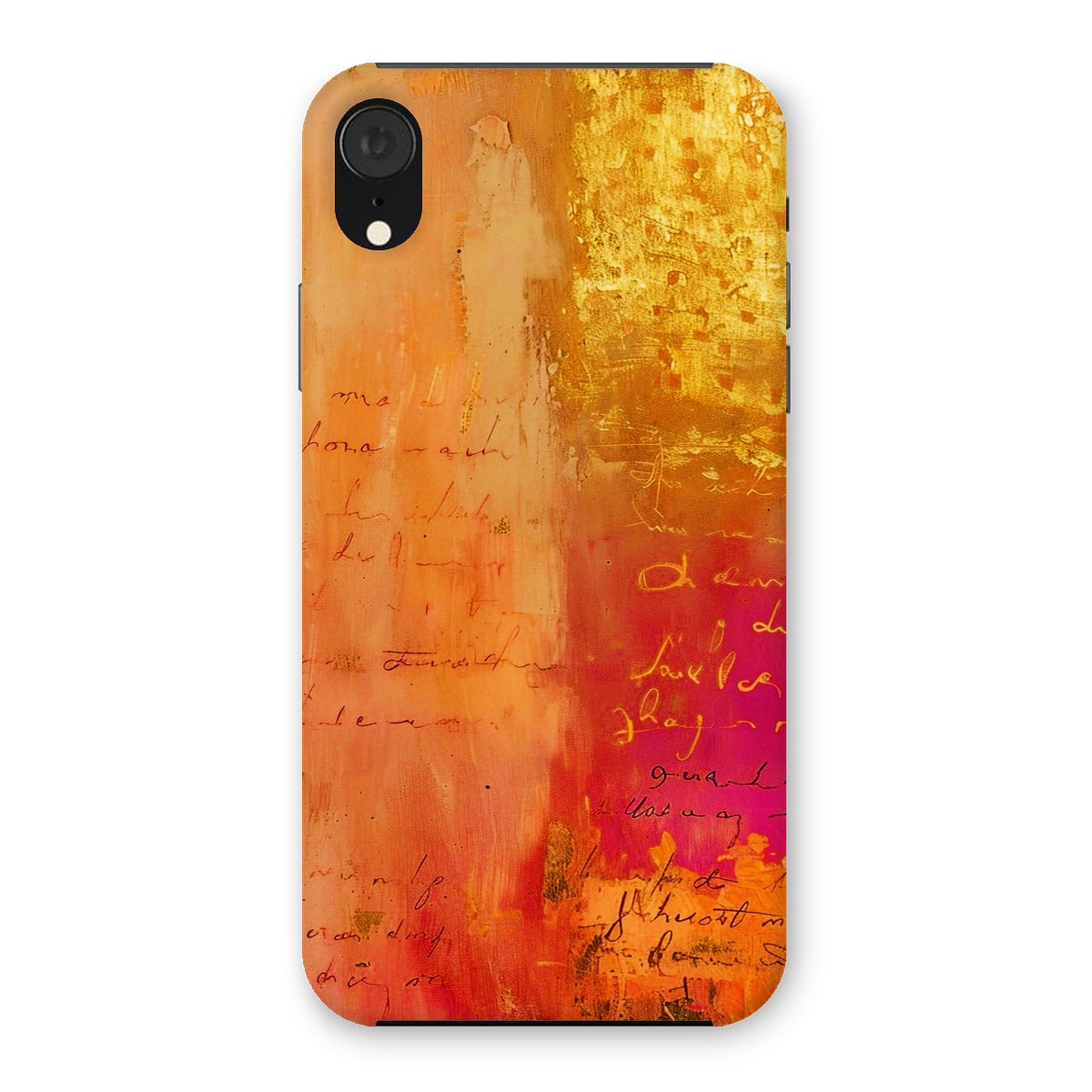 Warm Amber Seranade Snap Phone Case Eclectic Art - D'Sare