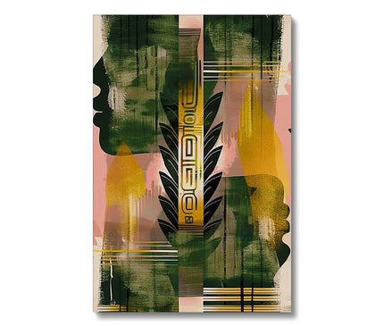 Echos of Duality Golden Pink Reflection Eco Canvas