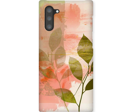 Peach Golden Leafy Escape  Snap Phone Case - D'Sare