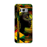 Abstract Red and Green Black Queen Fusion Tough Phone Case