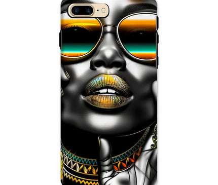 Vibrant Flow Girl Tough Phone Case - D'Sare