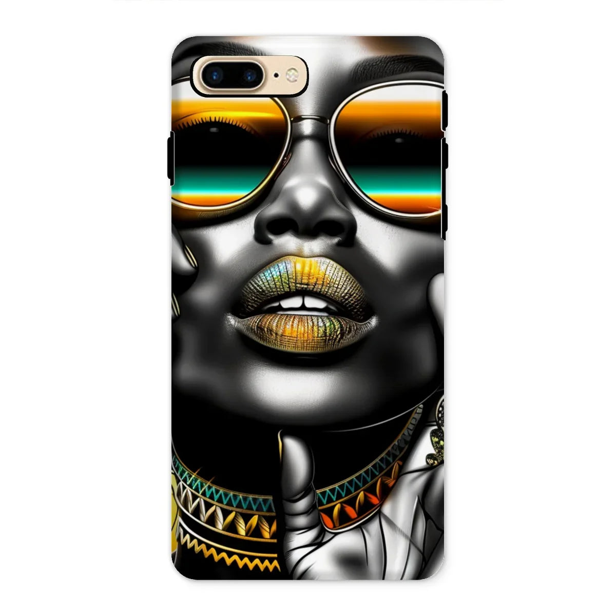 Vibrant Flow Girl Tough Phone Case - D'Sare