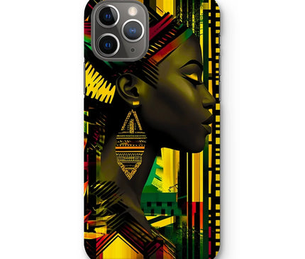 African Print Empress  Snap Phone Case - D'Sare