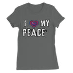 I Love My Peace Women's Favourite T-Shirt - D'Sare