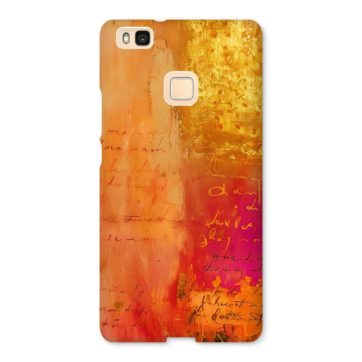 Warm Amber Seranade Snap Phone Case Eclectic Art - D'Sare