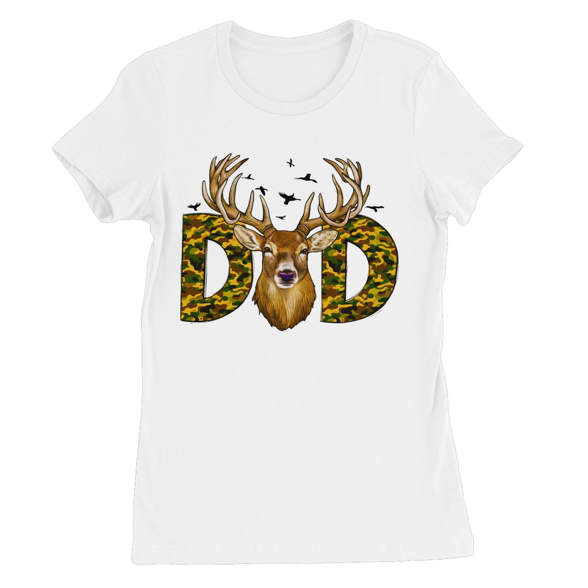 DAD Deer Women's Favourite T-Shirt - D'Sare