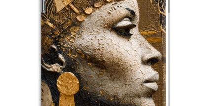 Afrocentric Golden Empress Tablet Cases by Prodigi