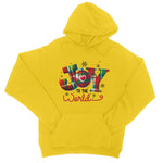 Joy To The World Christmas  College Hoodie