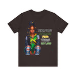 Jamaica Your Vibe Tribe T-Shirt  - Urban Streetwear with Inspirational Quote, Trendy Fashion Statement Sweatshirt, Chic Casual Wear Unisex Jersey Short Sleeve Tee - D'Sare