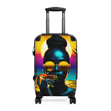 Summer Breeze Travel Suitcase Custom Design