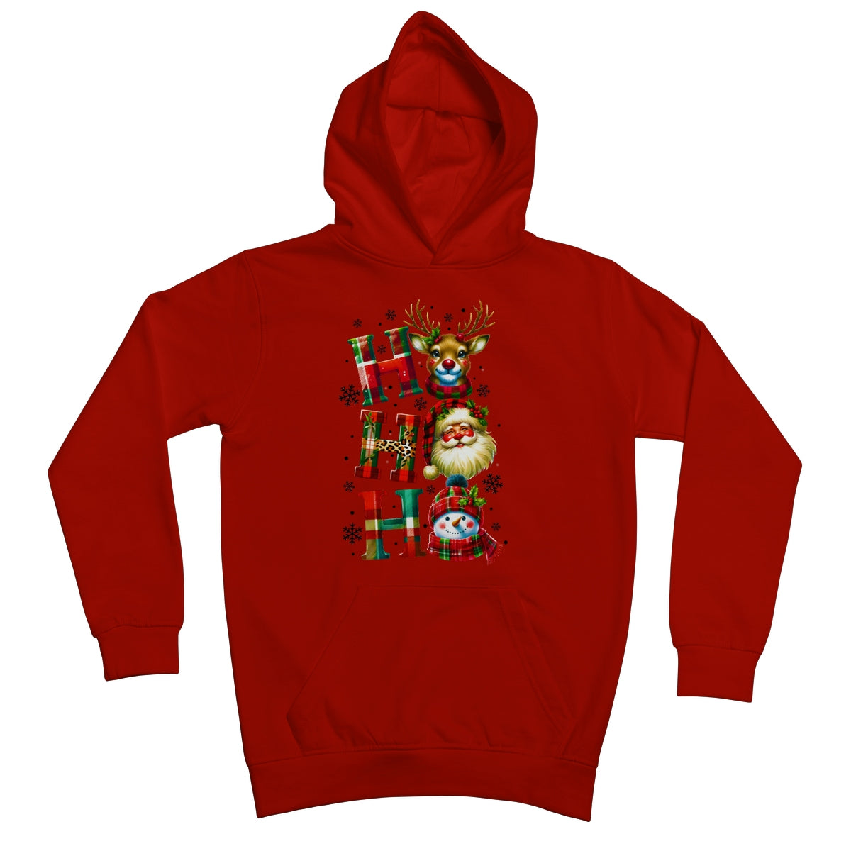 HO HO HO Christmas  Kids Hoodie