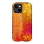 Warm Amber Seranade Tough Phone Case Eclectic Art - D'Sare