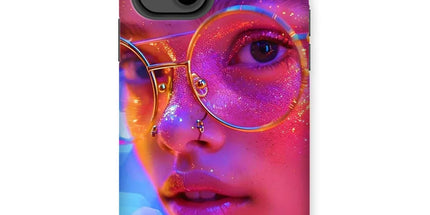 Woman Cosmic Radiance Dreamy Stardust Tough Phone Case by Prodigi