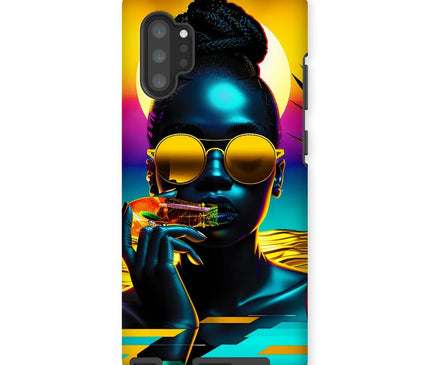 Tropical Sunset Dreams : Neon Vibes  Tough Phone Case - D'Sare