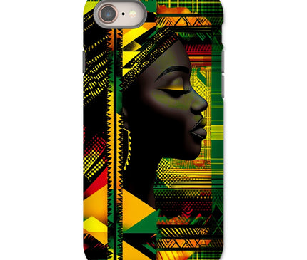Red and Green Black Queen Fusion Tough Phone Case