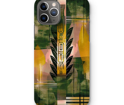 Echos of Duality Golden Reflection Snap Phone Case
