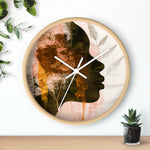 Golden Silence Serene Echoes Wall Clock - D'Sare