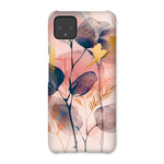 Peachy Blue Golden Flora Escape  Snap Phone Case - D'Sare