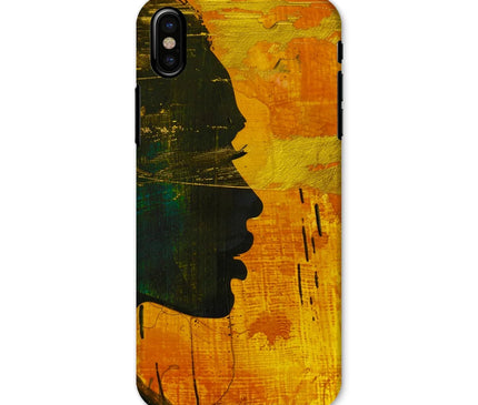 Golden Afrocentric Silhouette Snap Phone Case - D'Sare