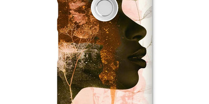 Golden Silence Serene Echoes Snap Phone Case by Prodigi