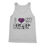 I Love My Peace Softstyle Tank Top - D'Sare