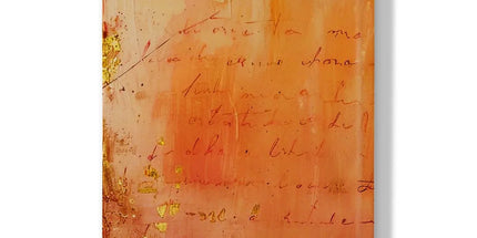 Warm Amber Seranade Hardback Journal Eclectic Art by Prodigi