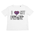 I Love My Peace Kids T-Shirt - D'Sare