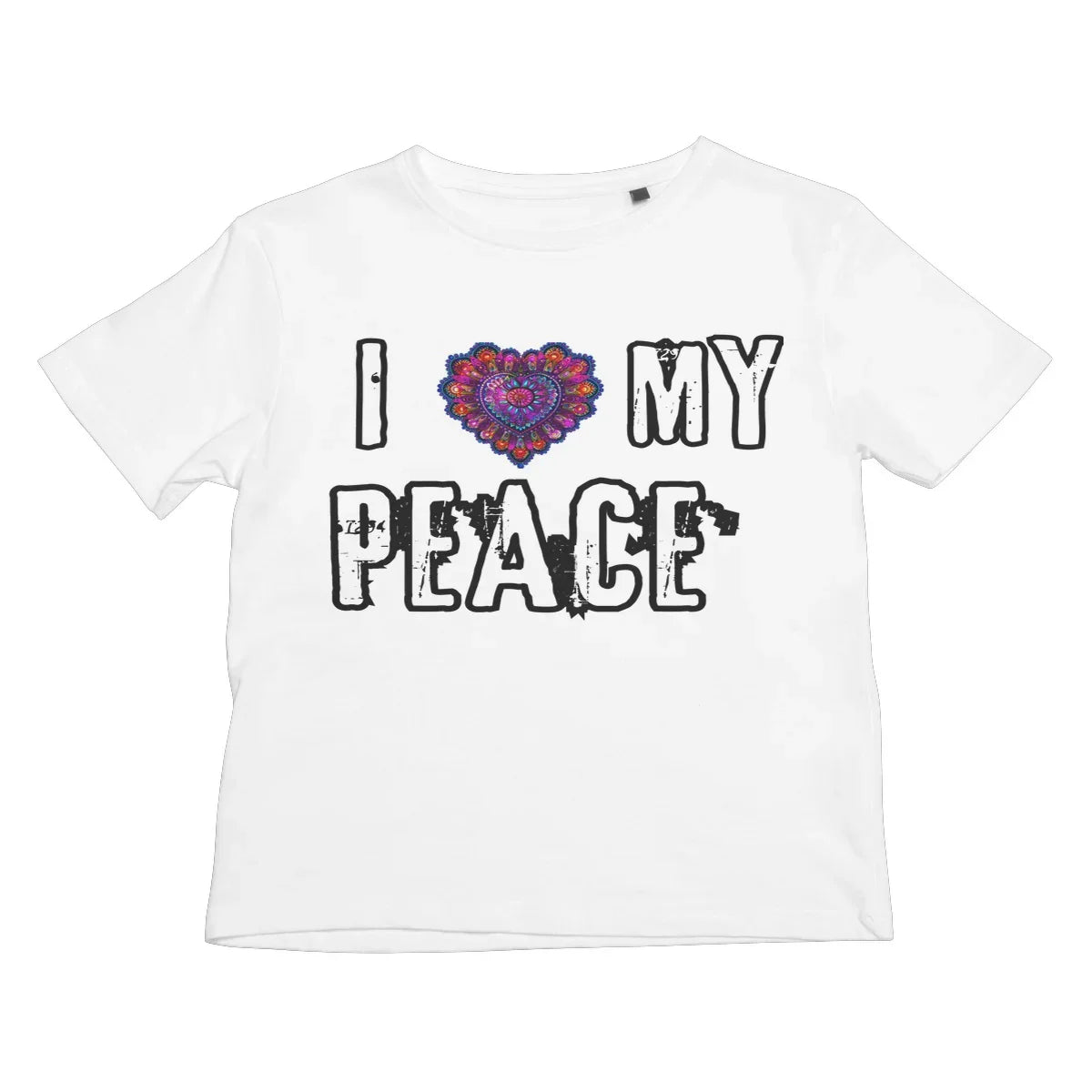 I Love My Peace Kids T-Shirt - D'Sare