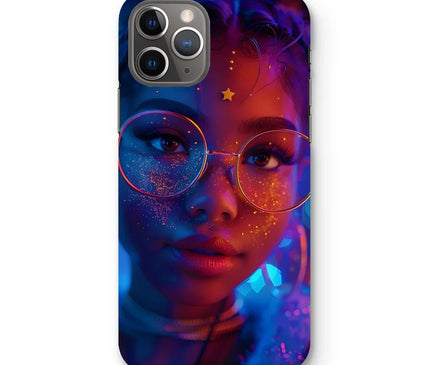 Black Girl Magic Stardust Cosmic Vibe| Black Woman Magic  Snap Phone Case - D'Sare