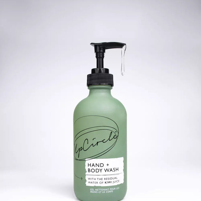 100% Kiwi Water and Limev Natural Vegan Soap - Hand + Body Wash UpCircle Beauty - D'Sare
