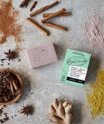 Cinnamon and Ginger Natural, Vegan, Zero Waste Cleansing Soap Bar -