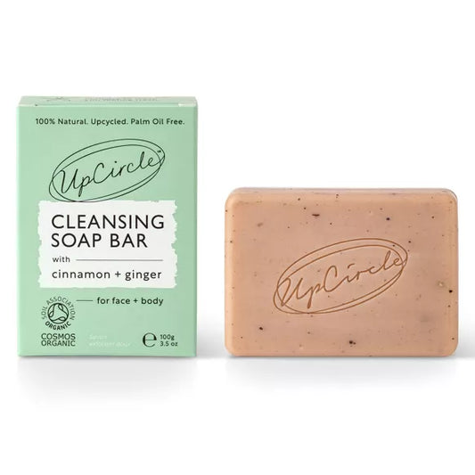 Cinnamon + Ginger Natural, Vegan, Zero Waste Cleansing Soap Bar