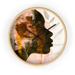 Golden Silence Serene Echoes Wall Clock - D'Sare