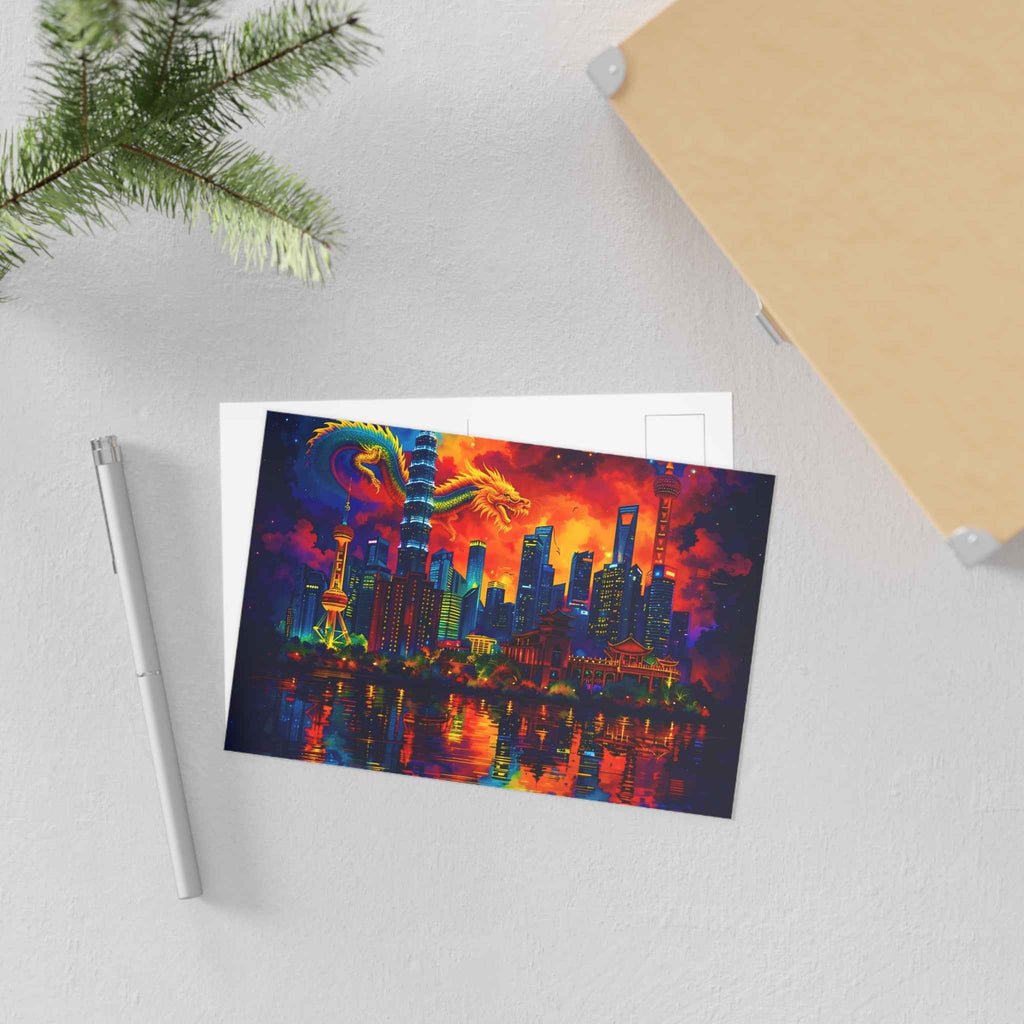 Year of the Dragon 2024 Fine Art Postcards — Celebration Classics