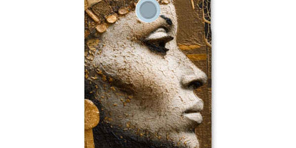 Afrocentric Golden Empress Snap Phone Case by Prodigi