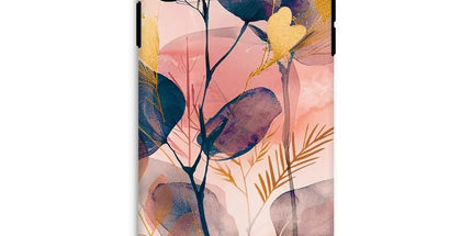Peachy Golden Flora Escape Tough Phone Case by Prodigi