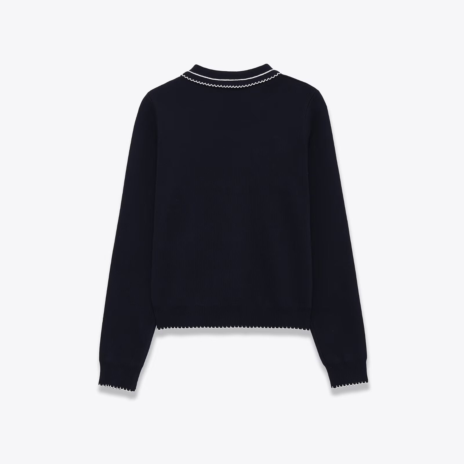 Color blocking stitching long sleeved knitted fabric by eprolo