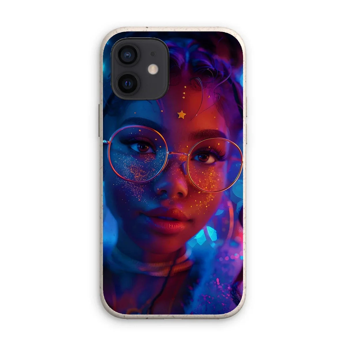 Black Girl Magic Stardust Cosmic Vibe| Black Woman Magic  Eco Phone Case - D'Sare