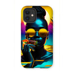 Tropical Sunset Dreams : Neon Vibes  Tough Phone Case - D'Sare