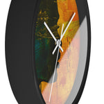 Golden Afrocentric Silhouette Wall Clock - D'Sare