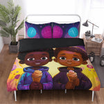 MelanatedMe Best Friend Adventure3 Pcs Beddings - D'Sare 